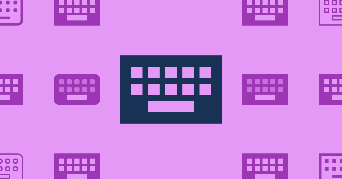 Keyboard Sharp Light Icon (Sharp Light) — SVG Download | Font Awesome