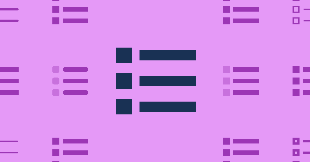 List Sharp Filled Icon (Sharp Solid) — SVG Download | Font Awesome