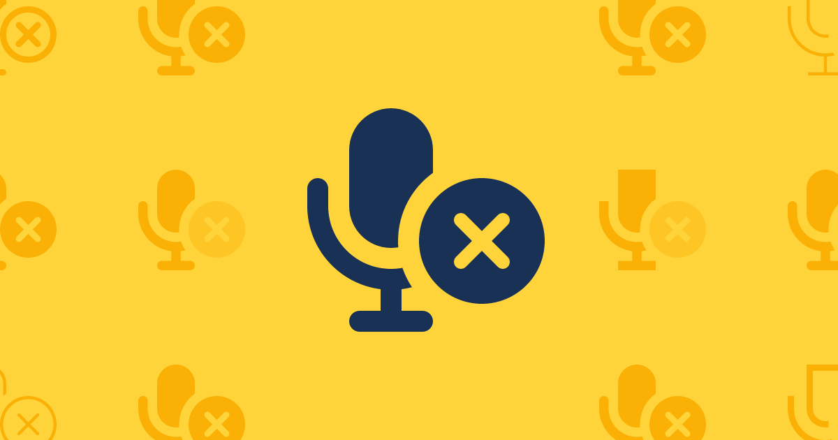 Microphone Circle Xmark Outline Icon (Classic Regular) — SVG Download ...