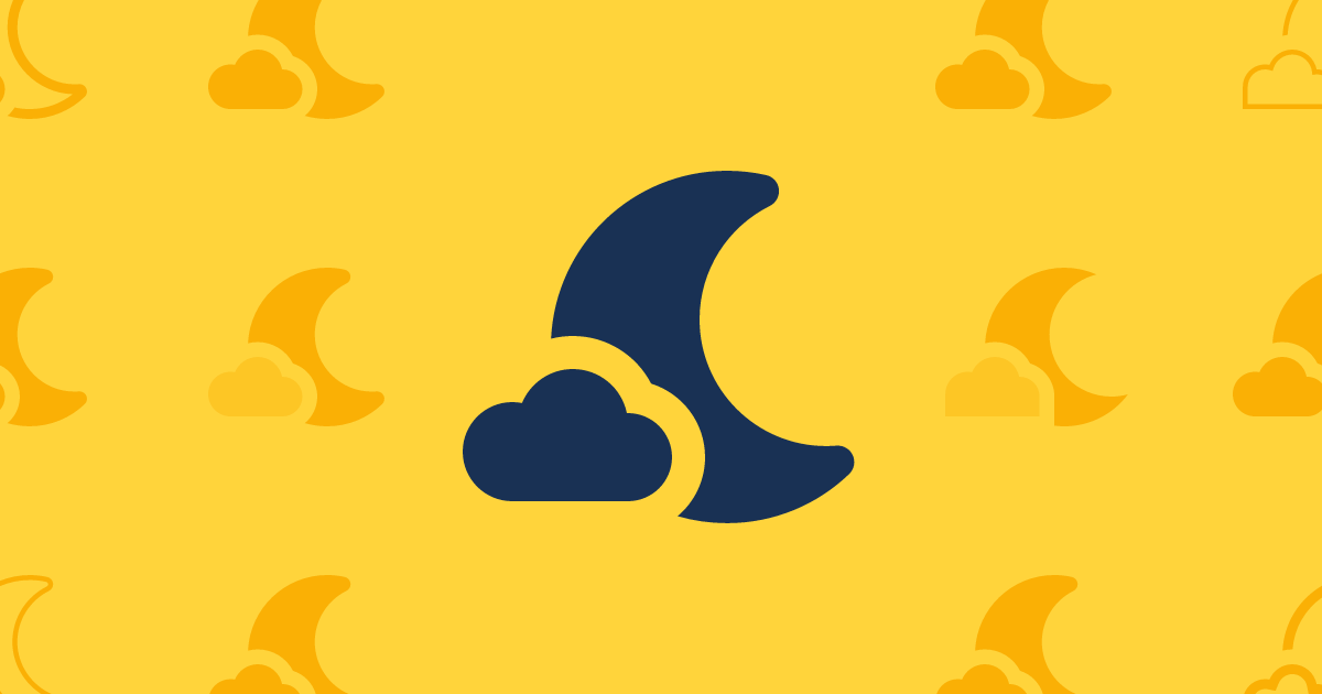 Moon with Cloud Filled Icon (Classic Solid) — SVG Download | Font Awesome