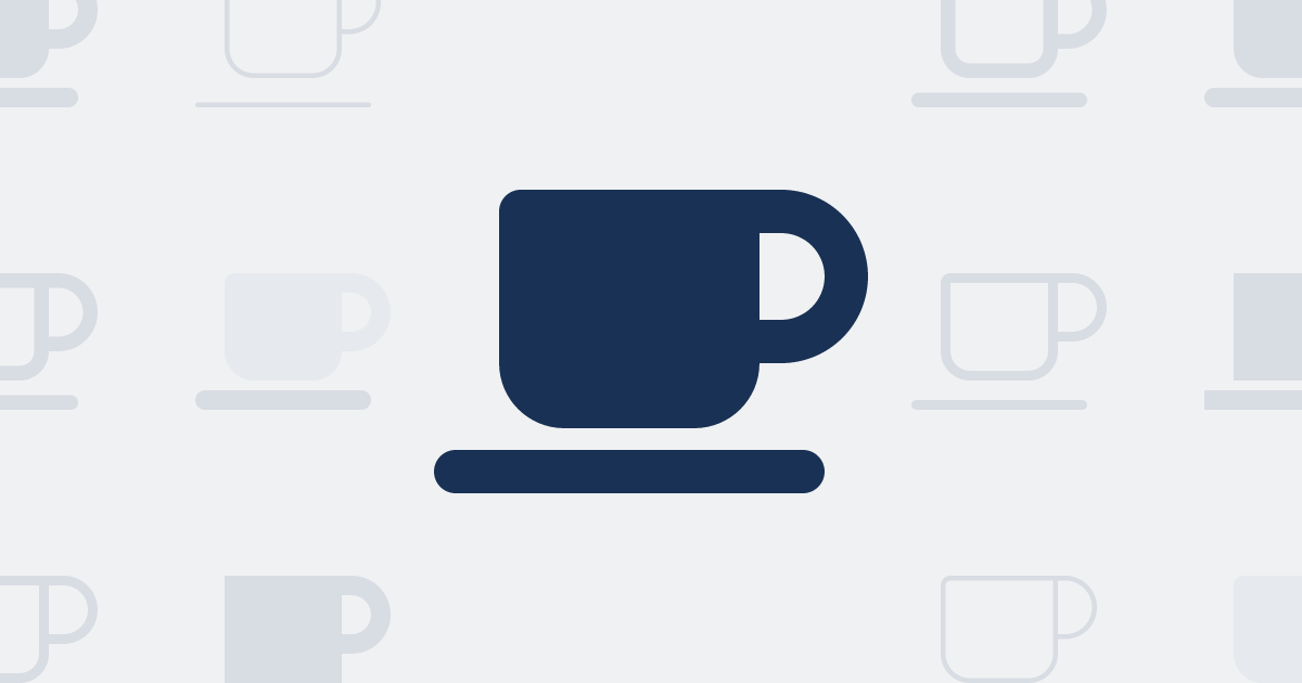 Mug Saucer Classic Solid Icon | Font Awesome