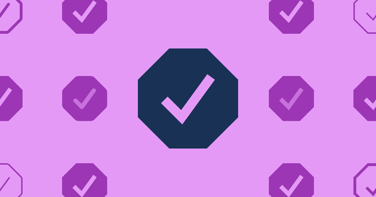 Octagon Check Sharp Outline Icon (Sharp Regular) — SVG Download | Font ...