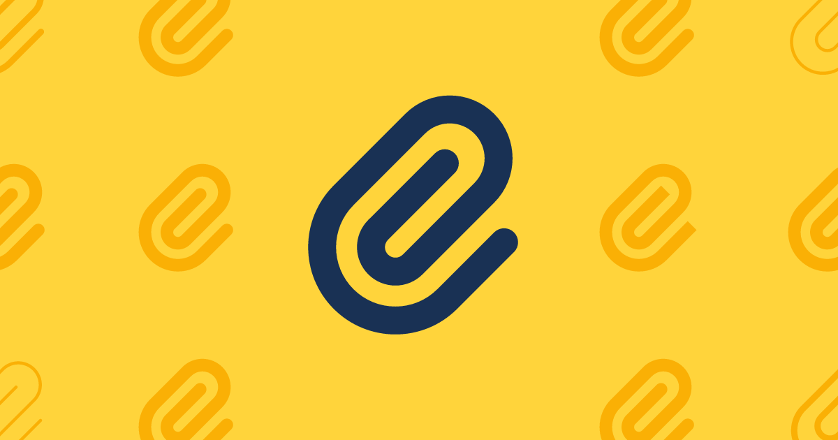 Paperclip Classic Solid Icon Font Awesome