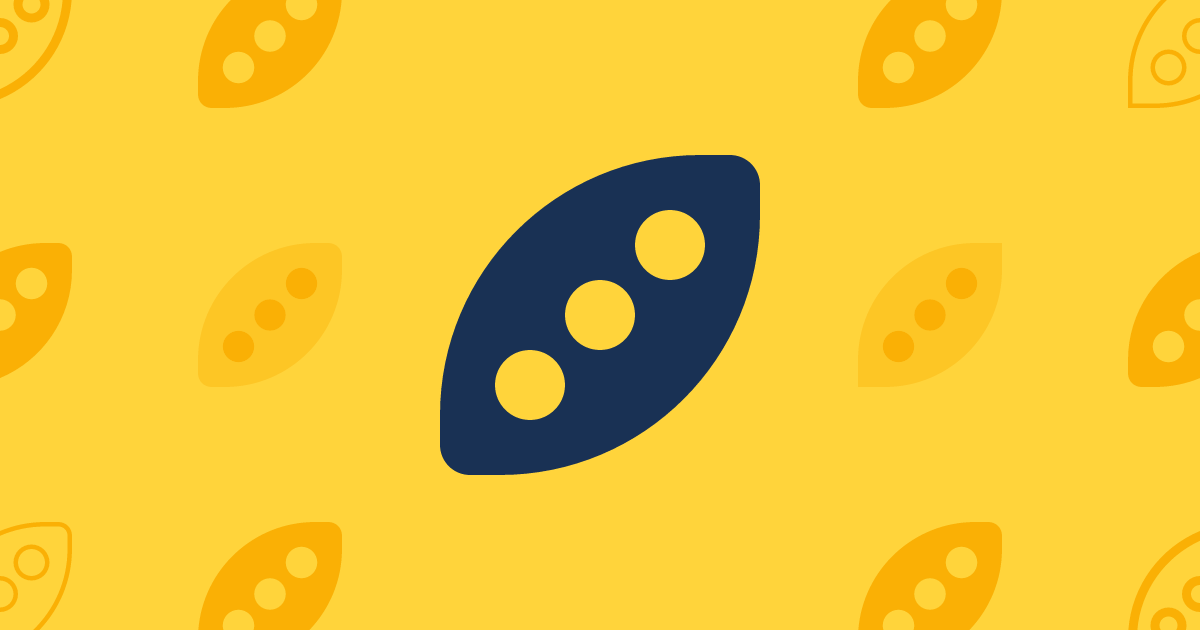 Peapod Filled Icon (Classic Solid) — SVG Download | Font Awesome