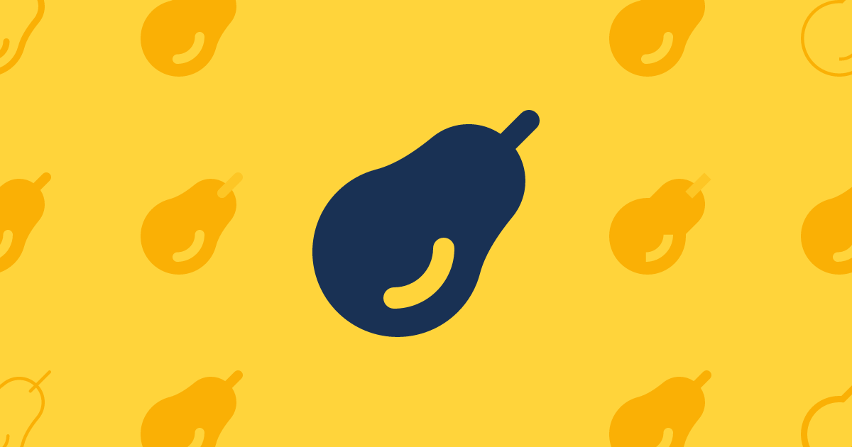 Pear Filled Icon (Classic Solid) — SVG Download | Font Awesome