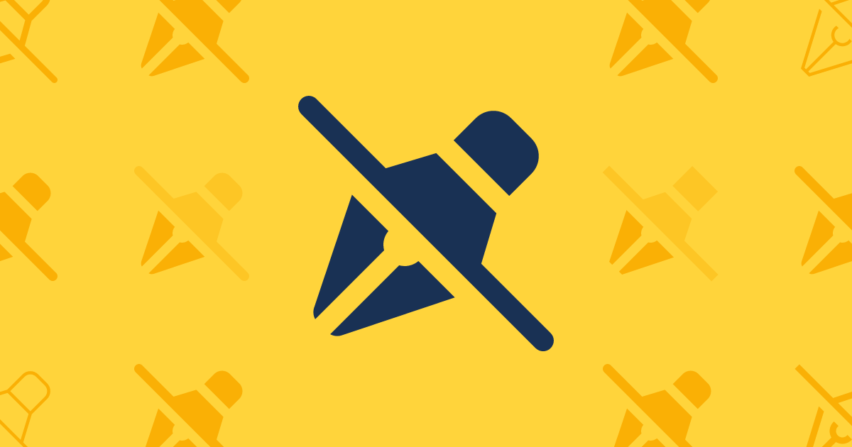 Pen Nib Slash Filled Icon (Classic Solid) — SVG Download | Font Awesome