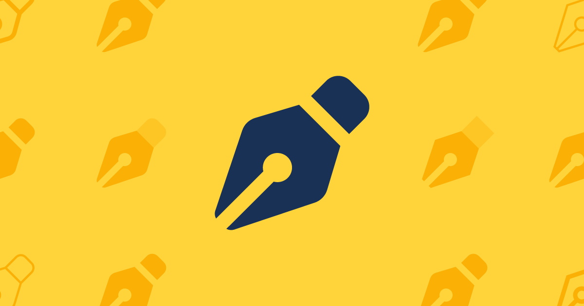Pen Nib Icon Font Awesome