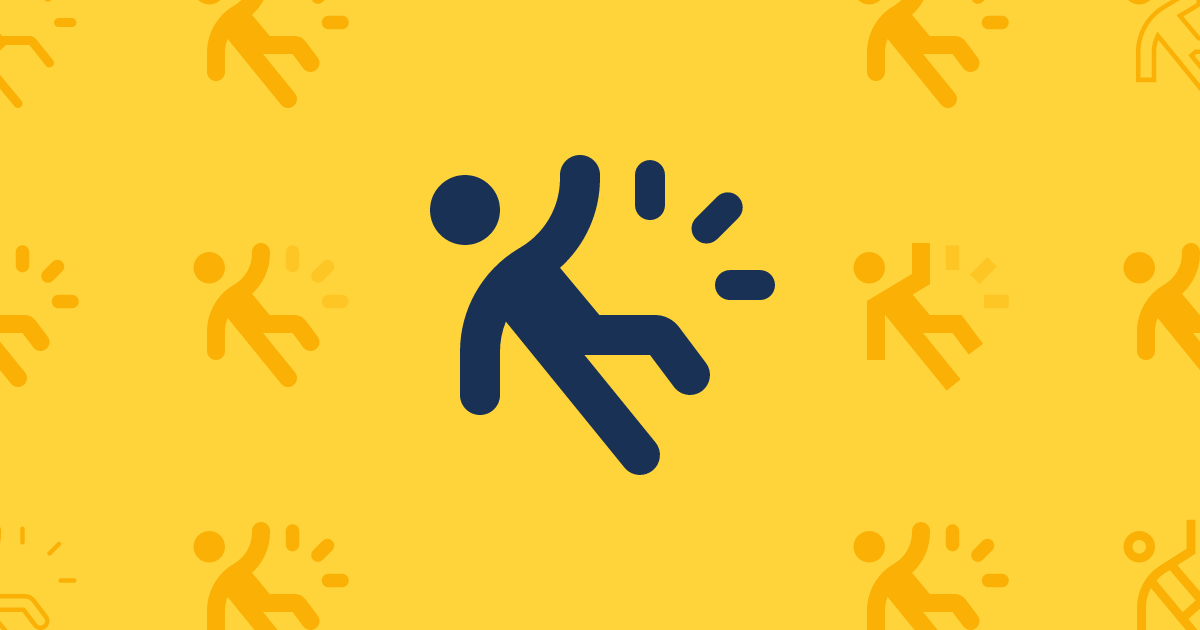Person Falling Burst Light Icon (Classic Light) — SVG Download | Font ...