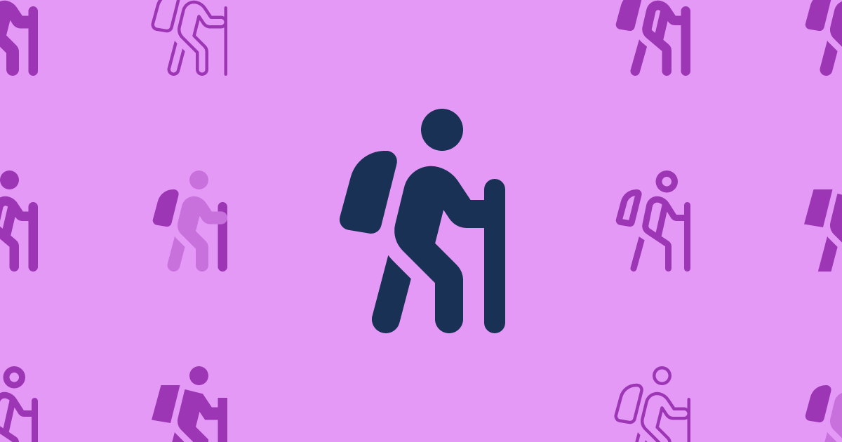 Font Awesome Person Walking Icon, Font Awesome Iconpack