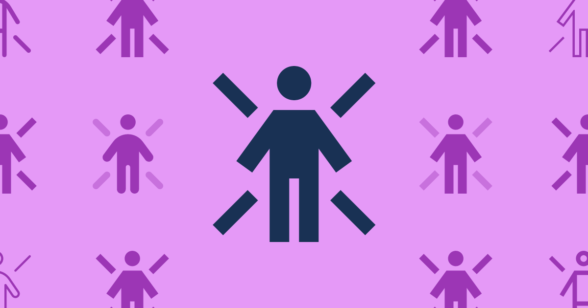 Person Rays Sharp Filled Icon (Sharp Solid) — SVG Download | Font Awesome