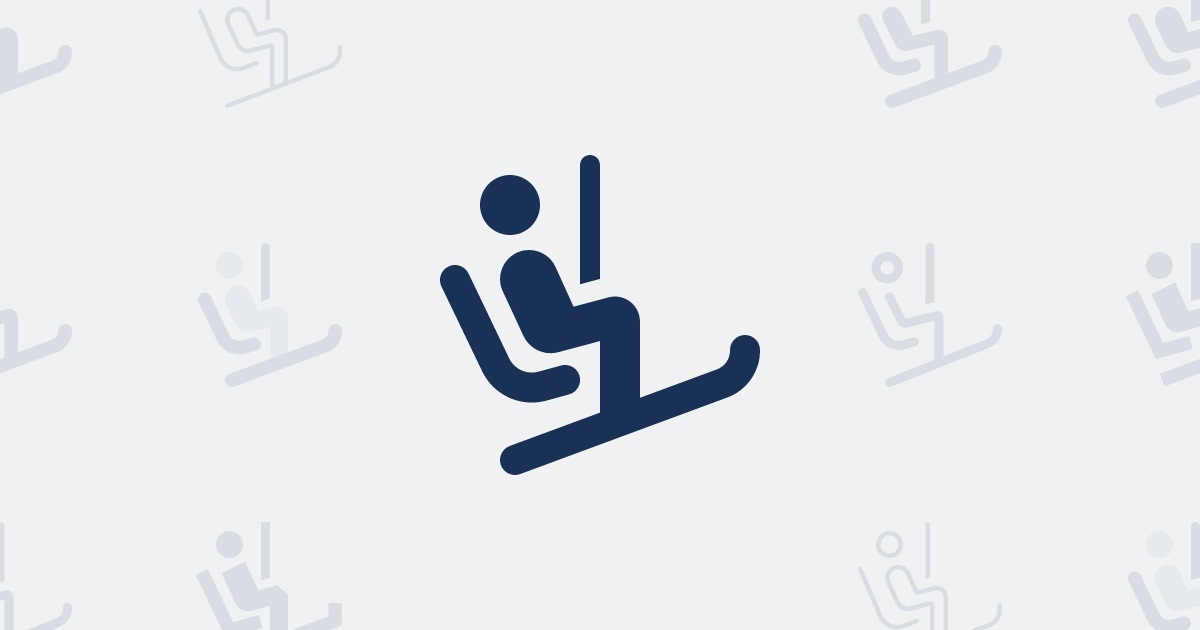 Person Ski Lift Solid Icon | Font Awesome