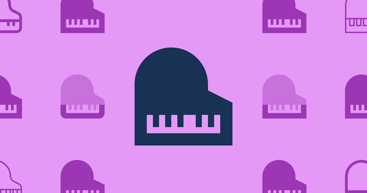 Piano Sharp Outline Icon (Sharp Regular) — SVG Download | Font Awesome