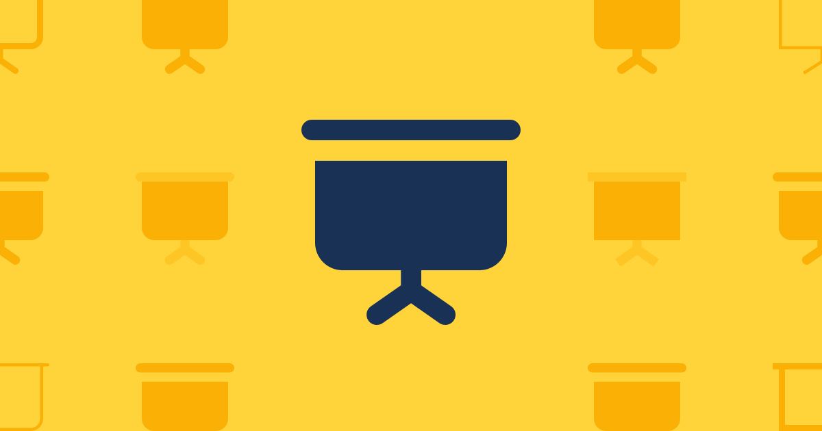 Presentation Screen Icon Font Awesome