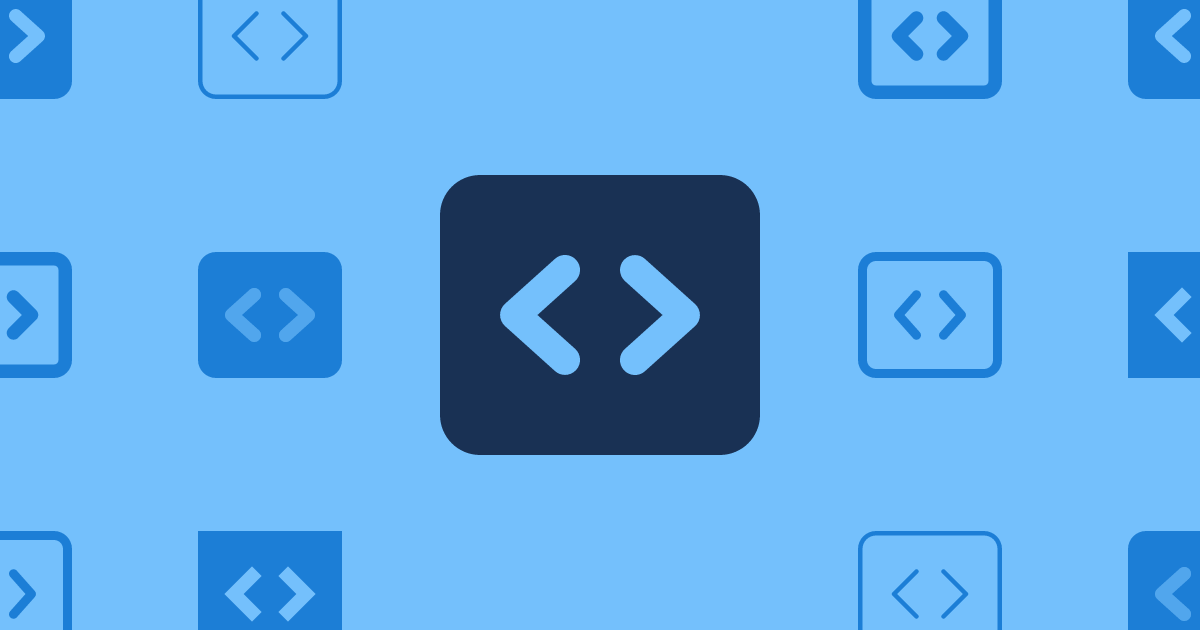 Rectangle Code Solid Icon | Font Awesome