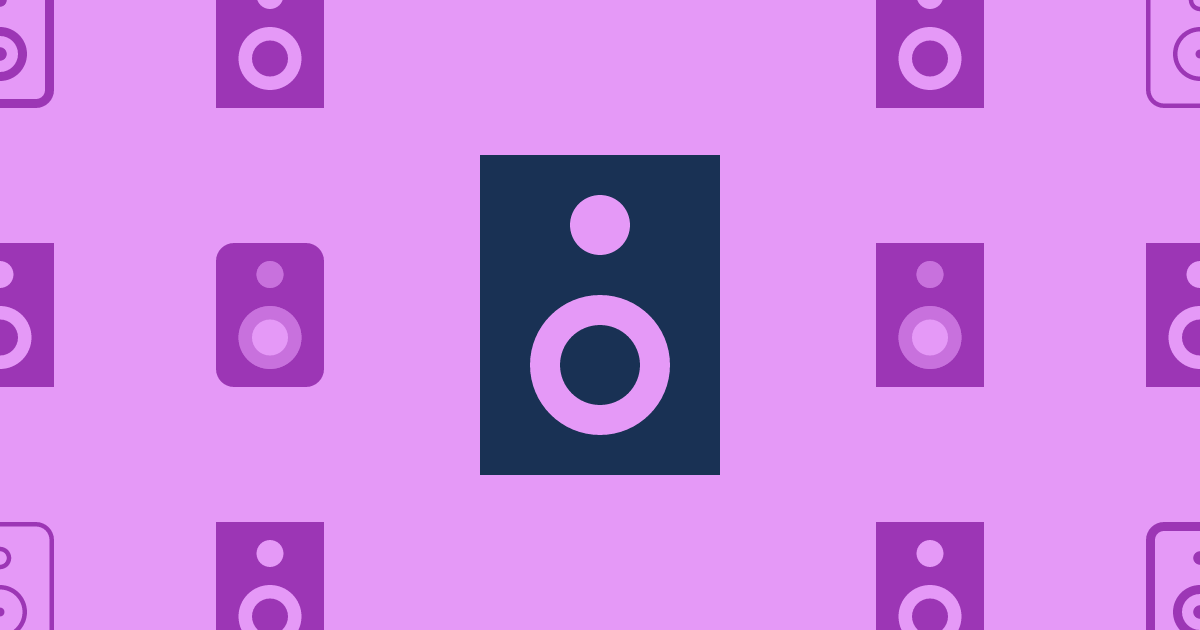 Speaker Sharp Outline Icon (Sharp Regular) — SVG Download | Font Awesome