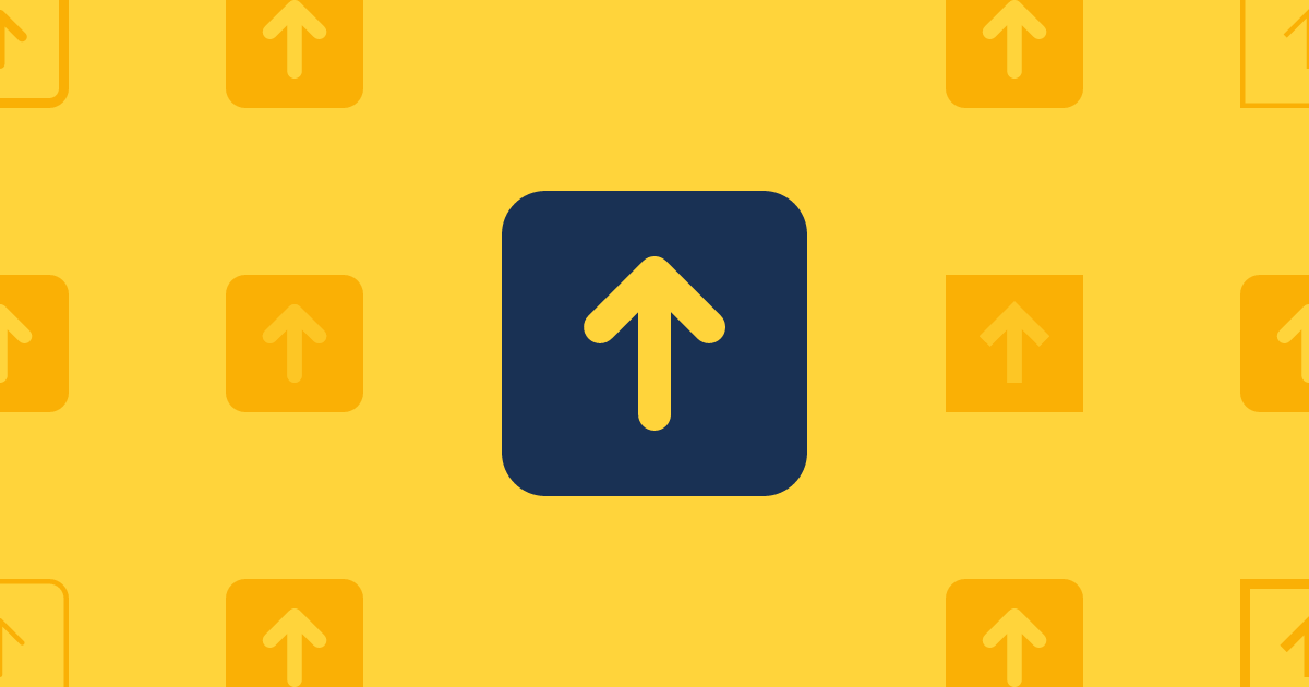 Square Arrow Up Outline Icon (Classic Regular) — SVG Download | Font ...
