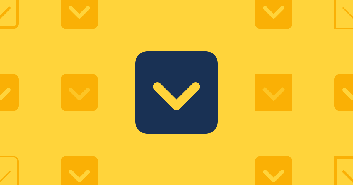 Square Chevron Down Filled Icon (Classic Solid) — SVG Download | Font ...