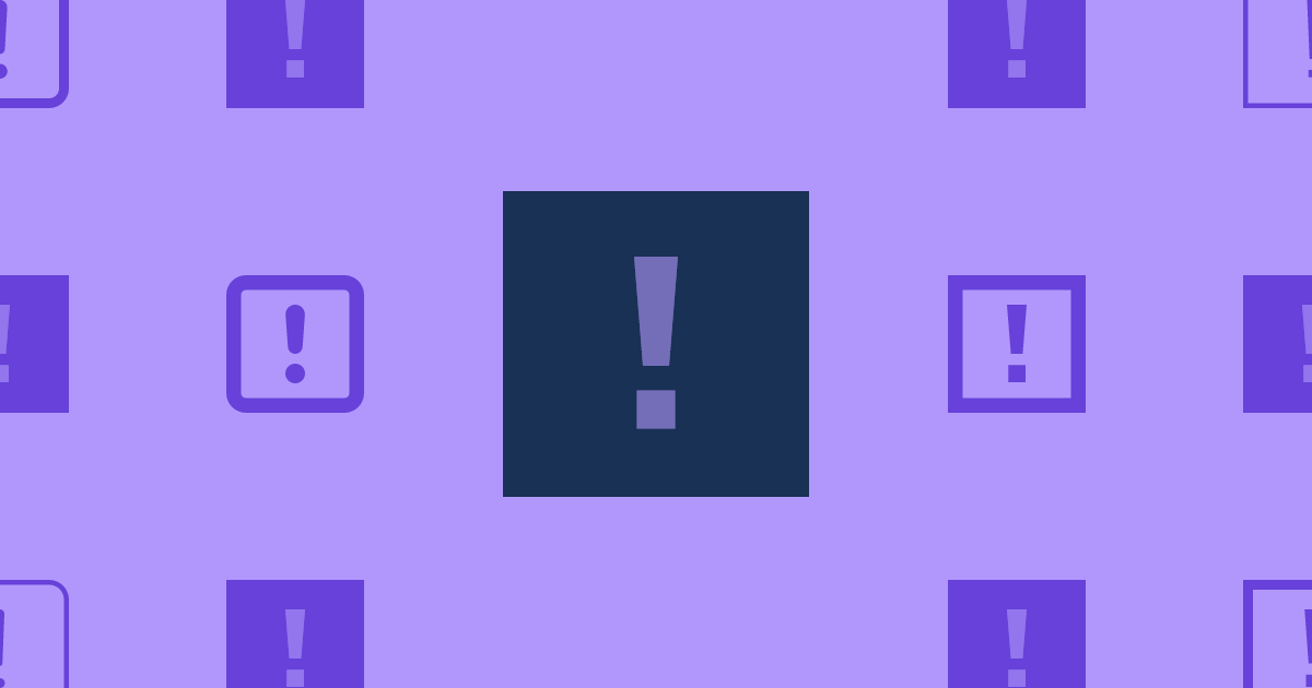 Square Exclamation Sharp Duotone Icon (Sharp Duotone Solid) — SVG ...
