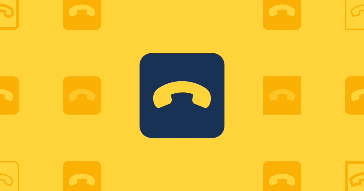 Square Phone Hangup Filled Icon (Classic Solid) — SVG Download | Font ...
