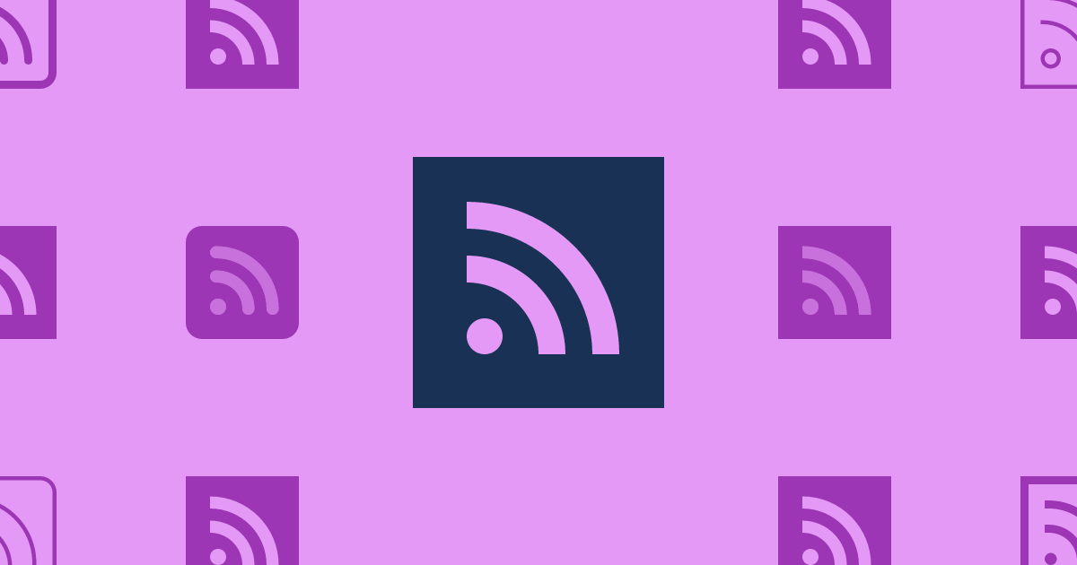 Square Rss Sharp Filled Icon (Sharp Solid) — SVG Download | Font Awesome