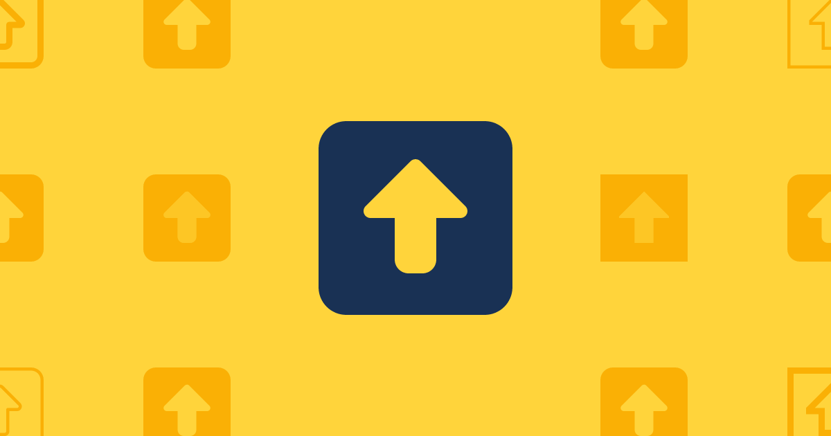 Square Up Outline Icon (Classic Regular) — SVG Download | Font Awesome