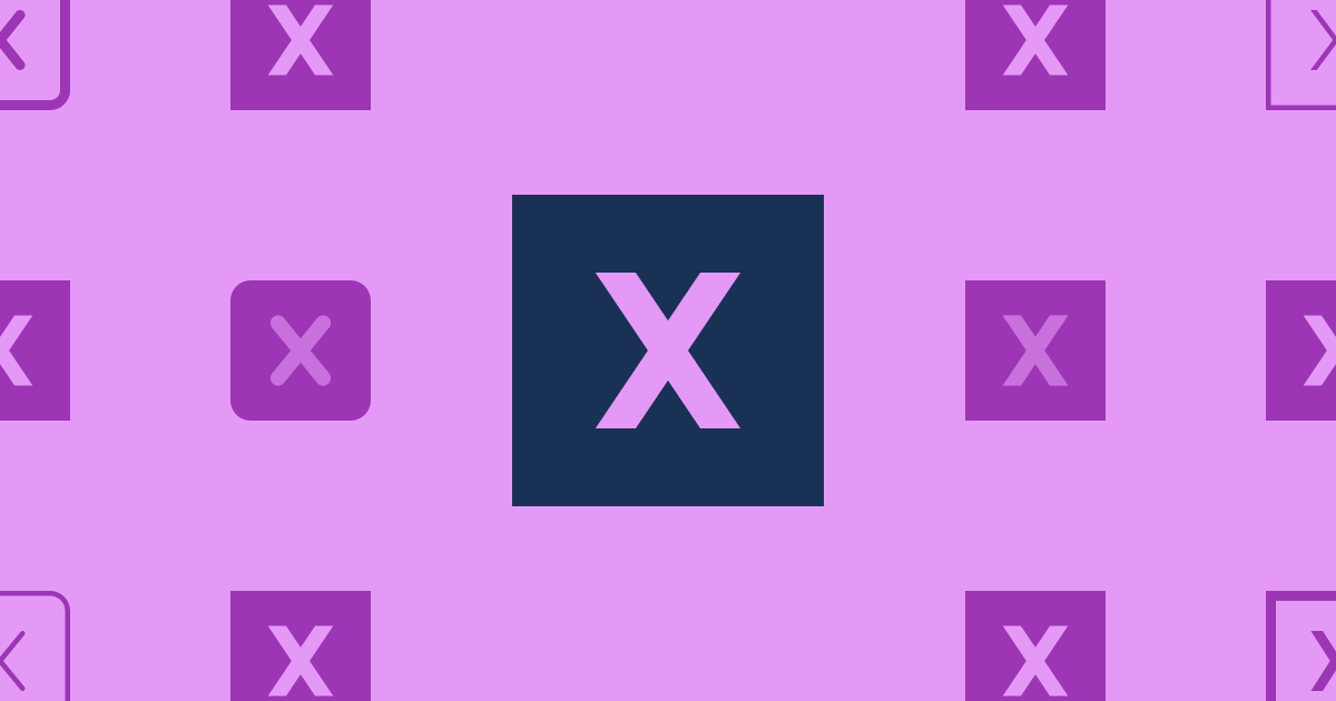 Square X Sharp Filled Icon (Sharp Solid) — SVG Download | Font Awesome