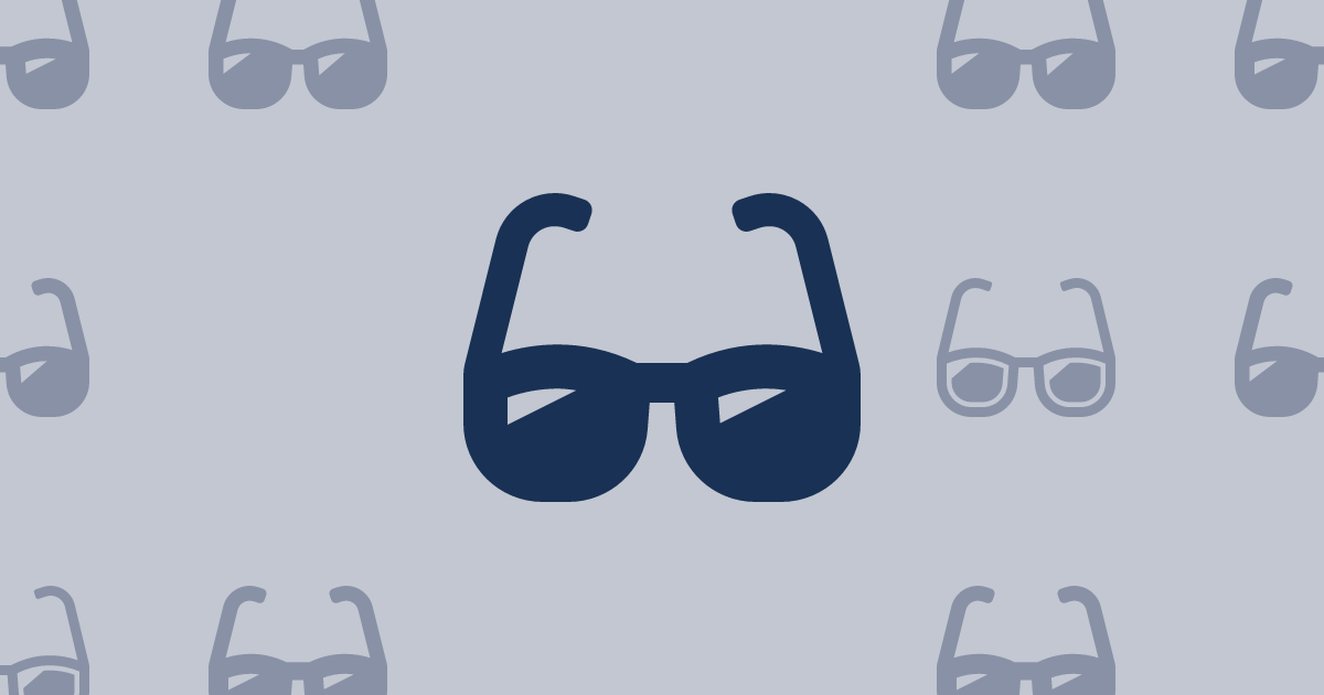 Sunglasses Solid Icon | Font Awesome