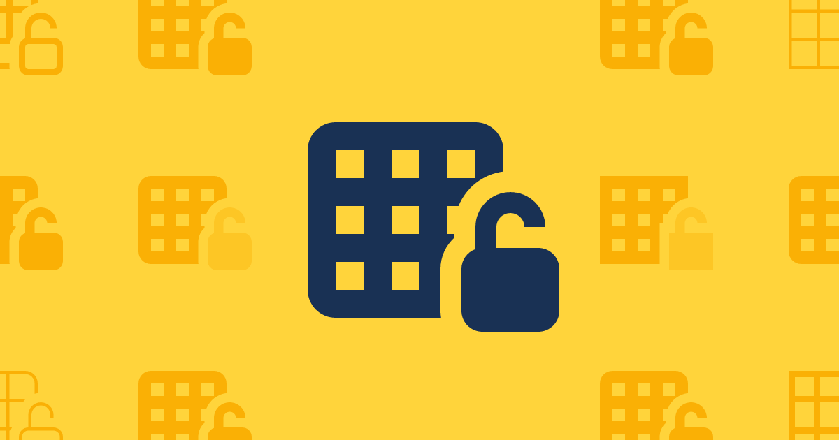 Table Cells Unlock Light Icon (Classic Light) — SVG Download | Font Awesome