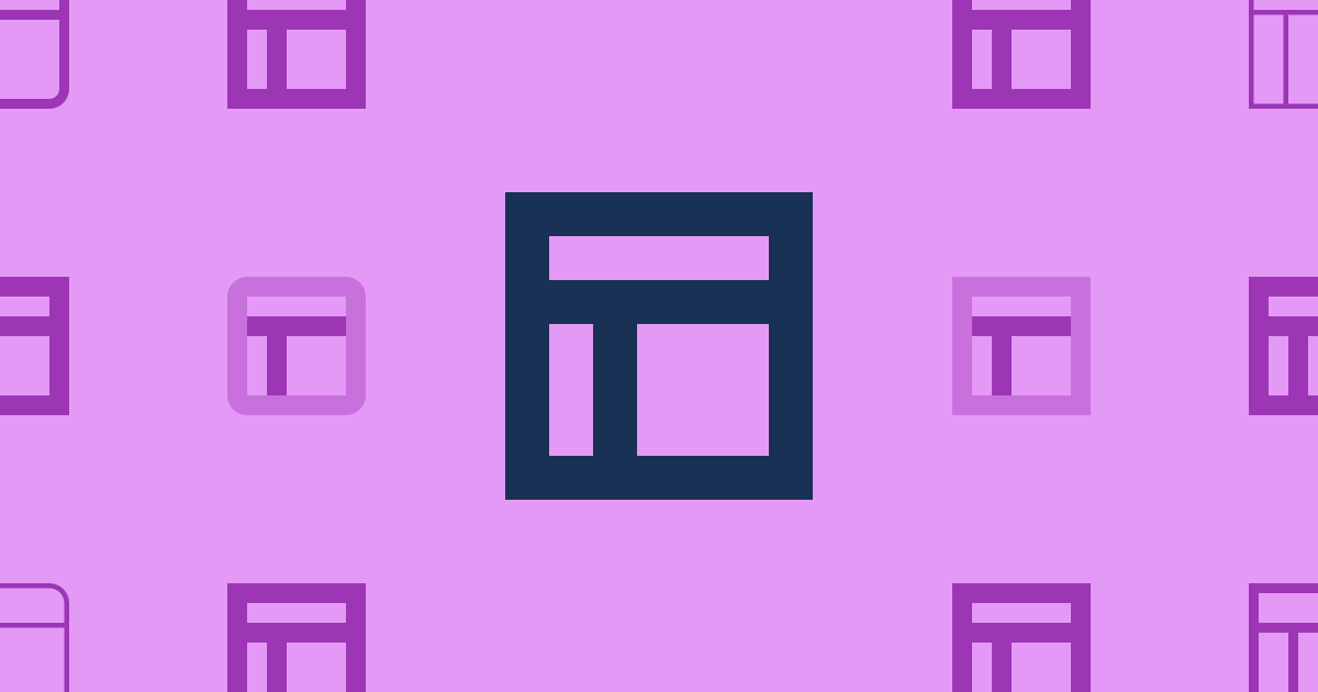Table Layout Sharp Filled Icon (Sharp Solid) — SVG Download | Font Awesome