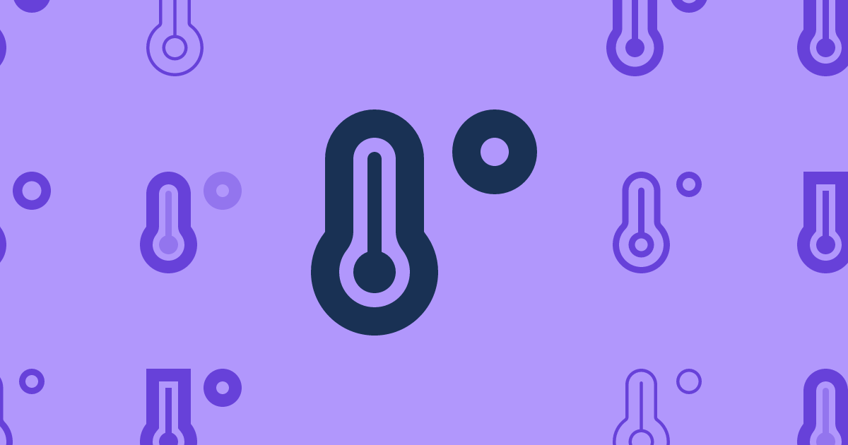 Temperature High Regular Icon | Font Awesome