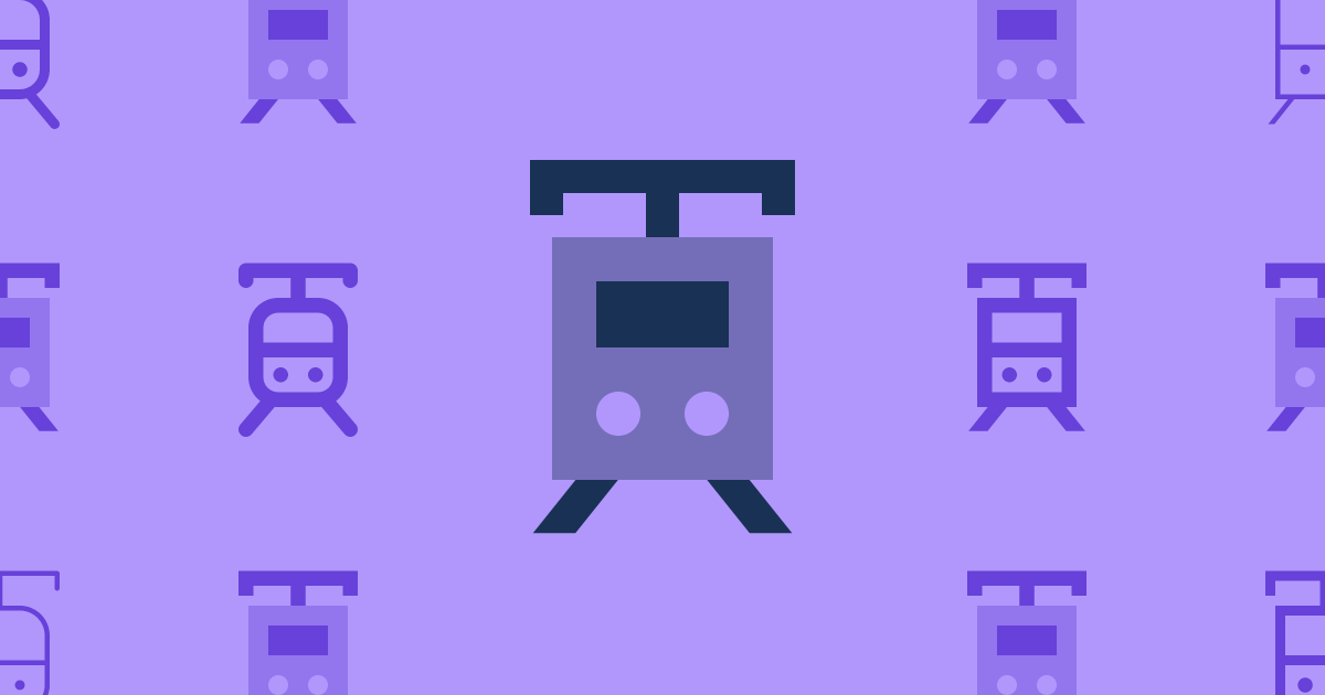 Train Tram Sharp Duotone Icon (Sharp Duotone Solid) — SVG Download ...