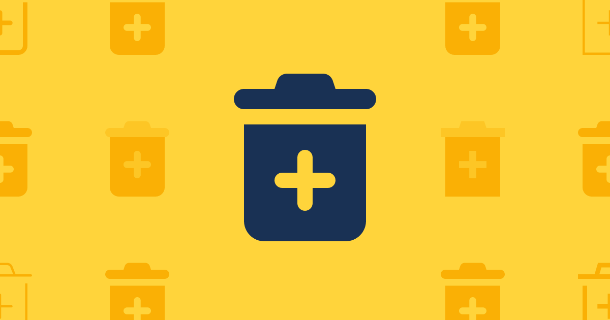 Trash Can Plus Light Icon Font Awesome