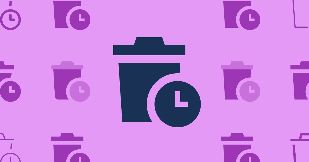 Trash Clock Sharp Thin Icon (Sharp Thin) — SVG Download | Font Awesome