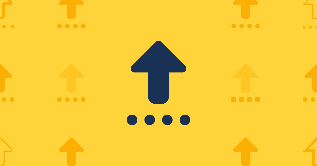 Up From Dotted Line Outline Icon (Classic Regular) — SVG Download ...
