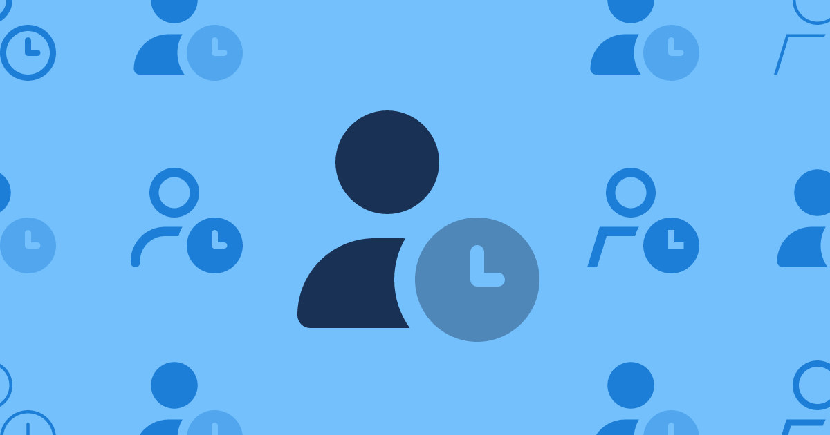 User Clock Duotone Icon (Duotone Solid) — SVG Download | Font Awesome